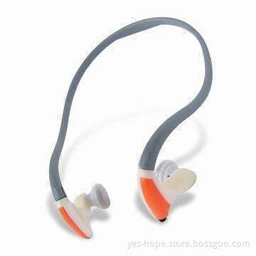 Neckband Headphone with Backphone Design and Digital Stereo Sound